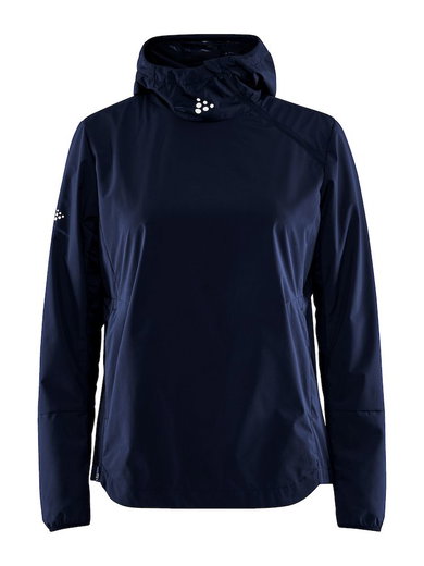 Craft Sport-Trainingsjacke Zaero Anorak 3.0 (leicht, wind- und wasserabweisend) navyblau Damen
